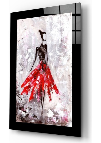 Balerin Cam Tablo - 72X46 cm