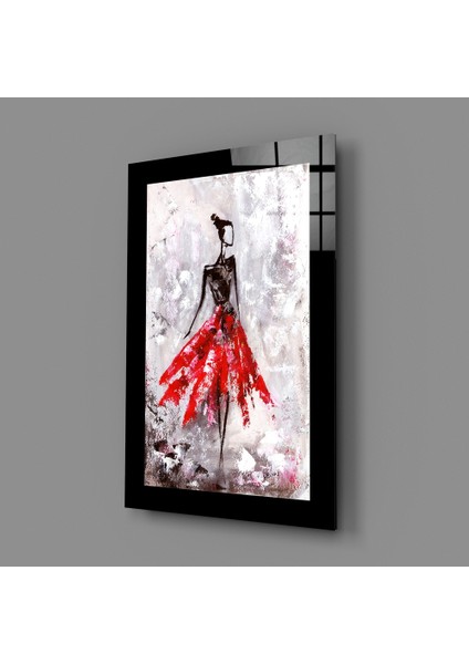 Balerin Cam Tablo - 72X46 cm