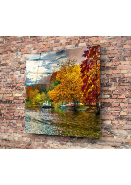 Göl Cam Tablo - 60X60 cm fiyatları