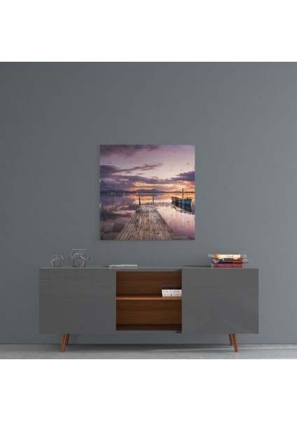 Rıhtım Cam Tablo - 60X60 cm fırsatları