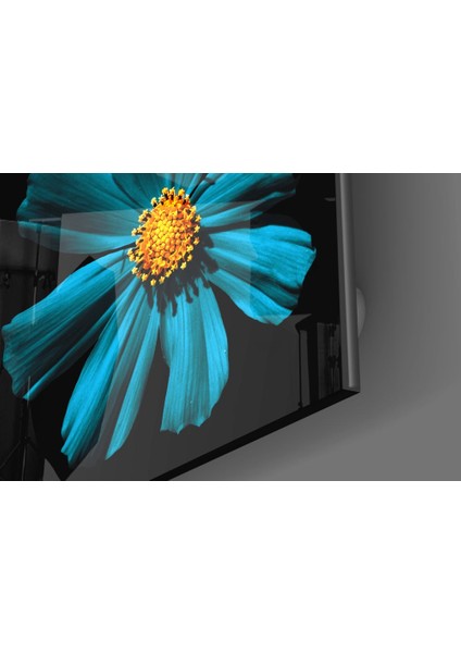 Yeşil Çiçek Cam Tablo - 60X60 cm modelleri