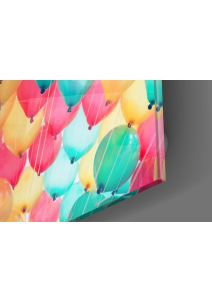 Balonlar Cam Tablo - 60X60 cm modelleri