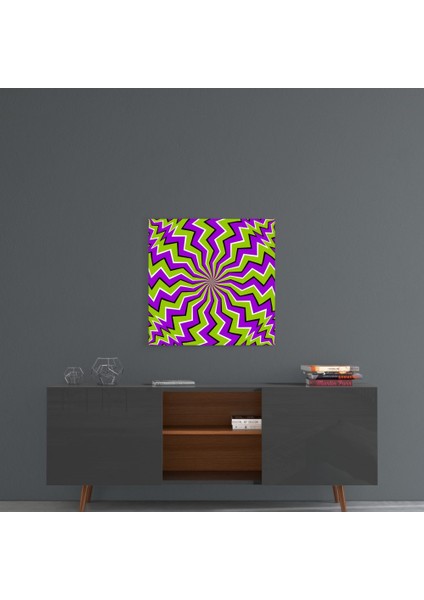Illüzyon Cam Tablo - 40X40 cm
