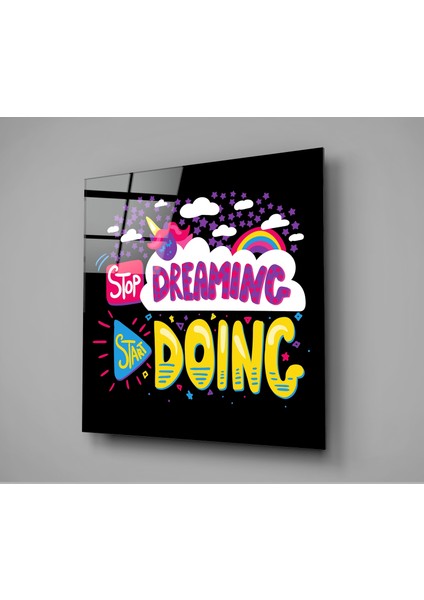 “start Doing” Cam Tablo - 40X40 cm fiyatları