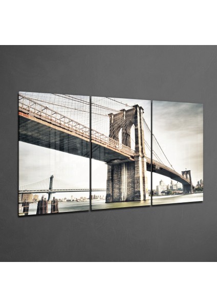 New York Mega Cam Tablo - 3 Adet 110X70 cm fiyatları