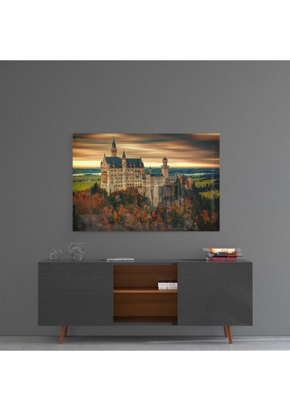 Şato Cam Tablo - 72X46 cm fırsatları
