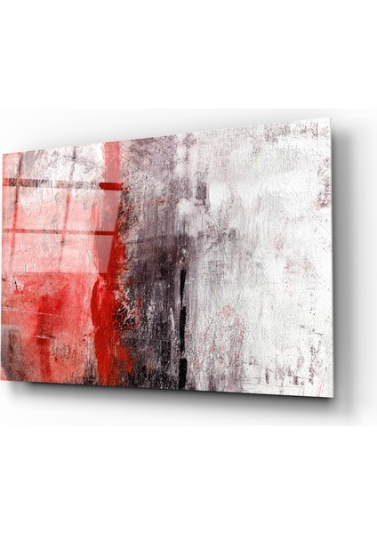 Soyut Cam Tablo - 72X46 cm