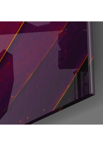 Kızıl Yaprak Cam Tablo - 72X46 cm modelleri