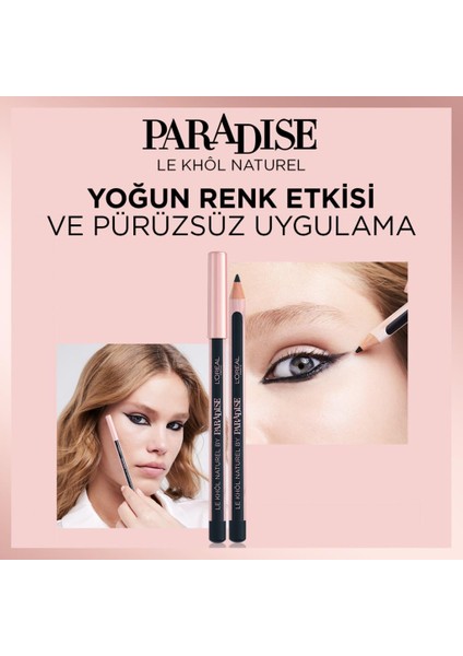 L'Oréal Paris Paradise Le Khol Göz Kalemi 102 Pure Espresso