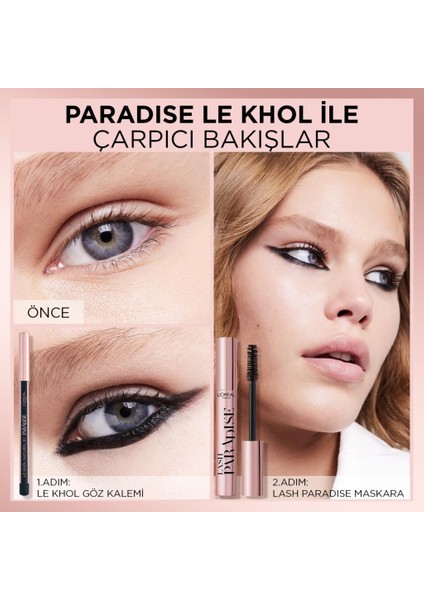 L'Oréal Paris Paradise Le Khol Göz Kalemi 102 Pure Espresso