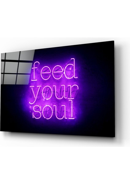 “feed Your Soul” Cam Tablo - 72X46 cm