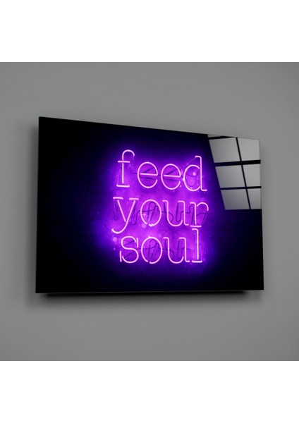 “feed Your Soul” Cam Tablo - 72X46 cm fiyatları
