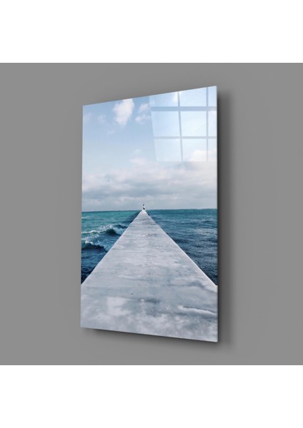 Rıhtım Cam Tablo - 72X46 cm fiyatları