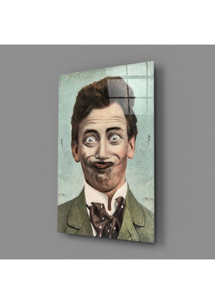Centilmen Cam Tablo - 72X46 cm