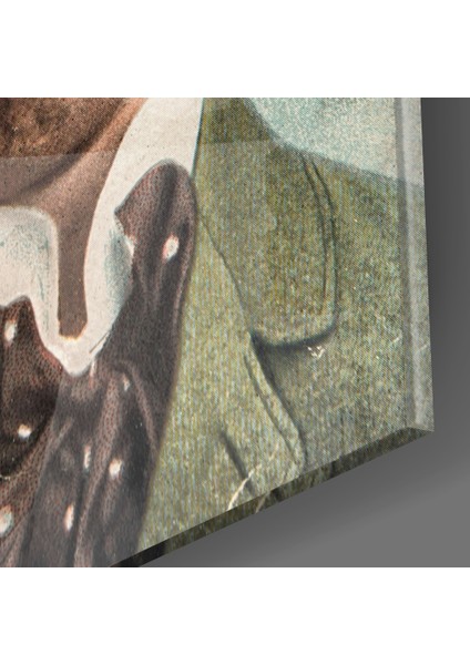 Centilmen Cam Tablo - 72X46 cm