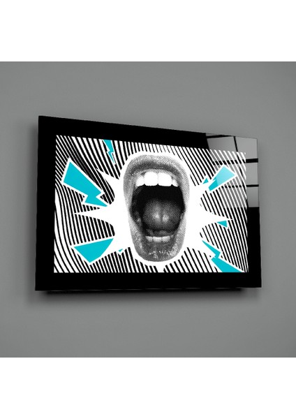 Çığlık Cam Tablo - 72X46 cm fiyatları