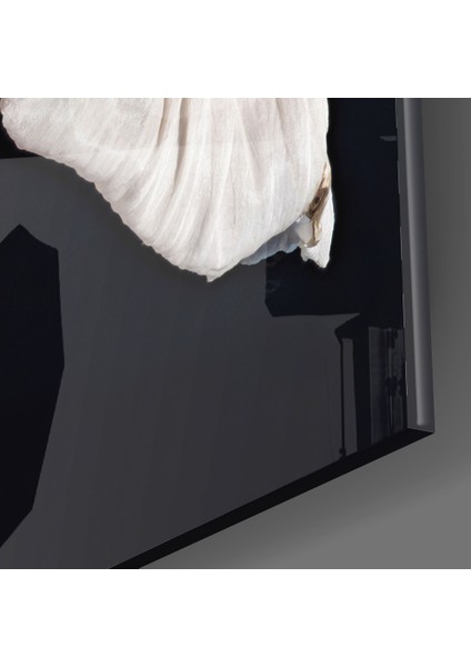 Çiçek Cam Tablo - 72X46 cm