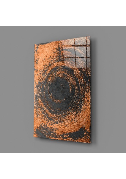 Soyut Döngü Cam Tablo - 72X46 cm fiyatları