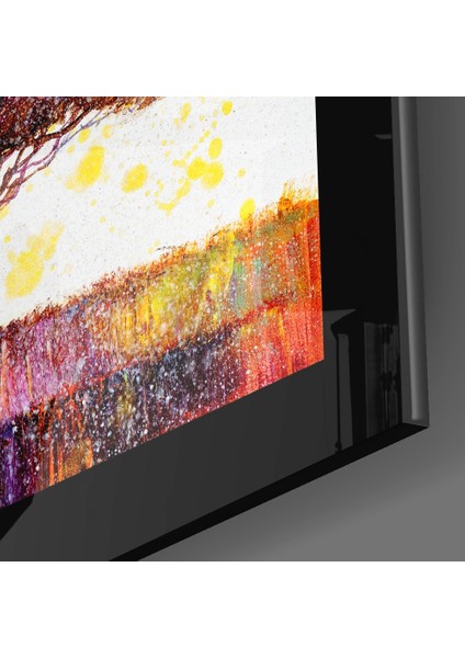 Renkli Düş Ağacı Cam Tablo - 72X46 cm modelleri