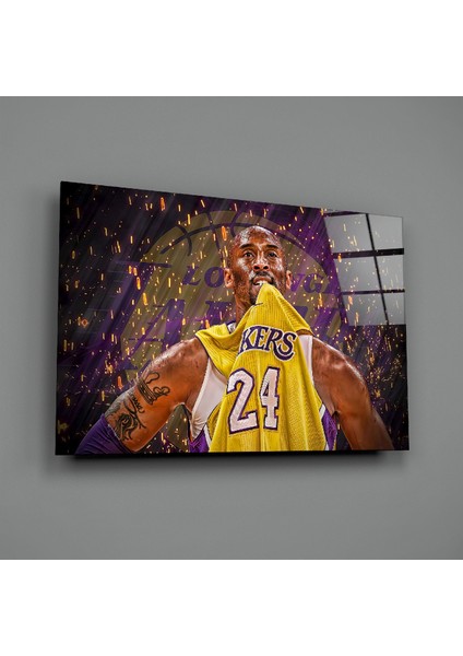 Kobe Bryant Cam Tablo - 72X46 cm