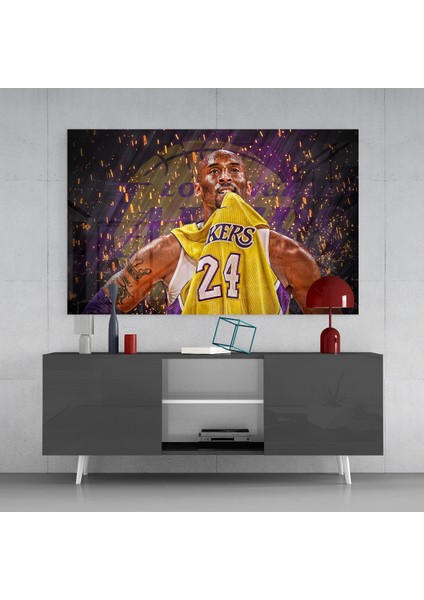 Kobe Bryant Cam Tablo - 72X46 cm