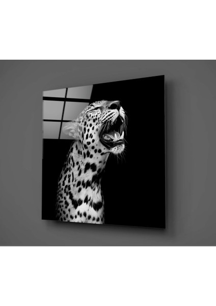 Leopar Cam Tablo - 60X60 cm