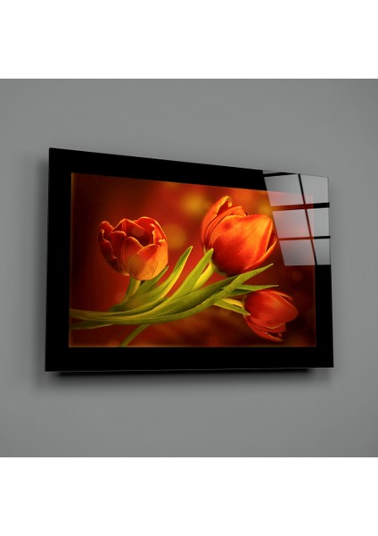 Lale Cam Tablo - 72X46 cm fiyatları