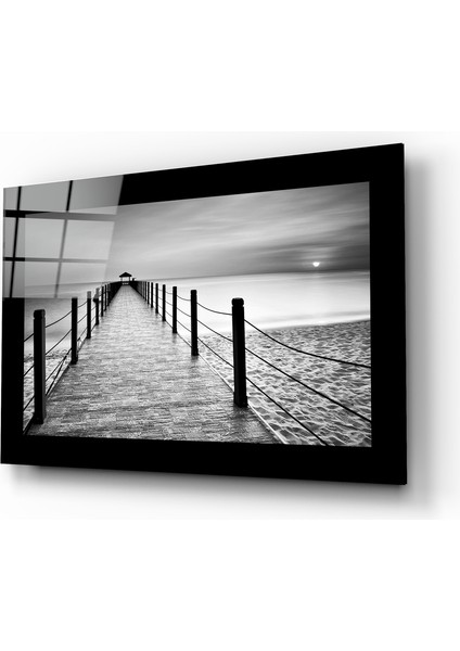 Rıhtım Cam Tablo - 72X46 cm