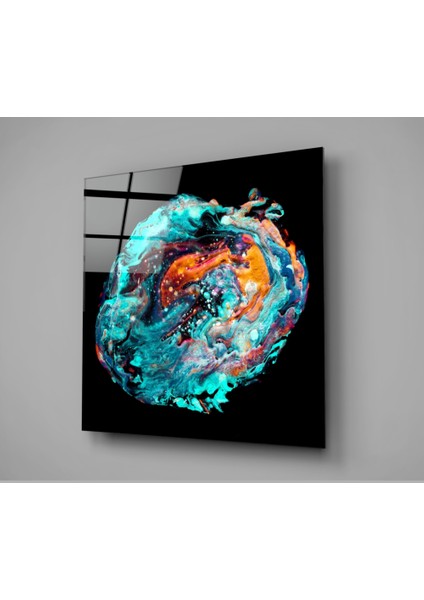 Renklerin Dansı Cam Tablo - 40X40 cm fiyatları