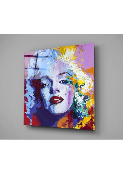 Marilyn Monroe Cam Tablo - 40X40 cm fiyatları