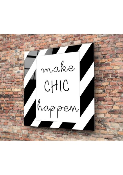 Şık Cam Tablo - 60X60 cm fiyatları