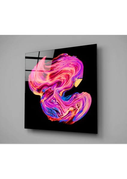 Renklerin Dansı Cam Tablo - 40X40 cm fiyatları
