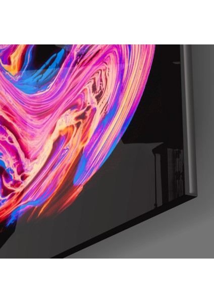 Renklerin Dansı Cam Tablo - 40X40 cm modelleri