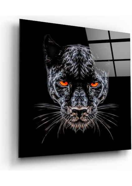 Panter Cam Tablo - 40X40 cm