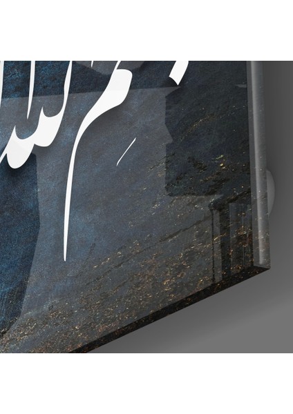 Hat Sanatı Besmele Cam Tablo - 72X46 cm modelleri