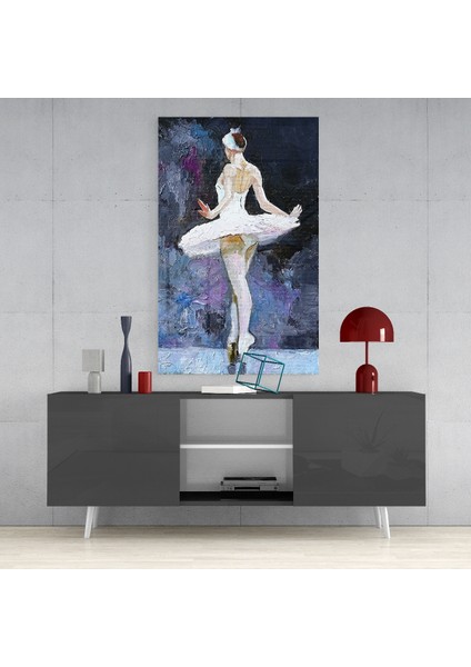 Balerin Cam Tablo - 72X46 cm