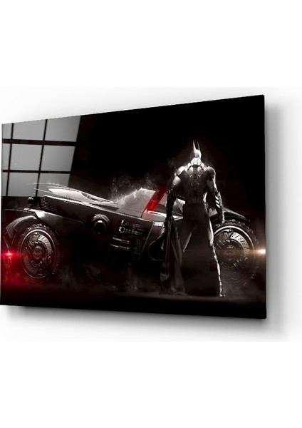 Batmobil Cam Tablo - 72X46 cm