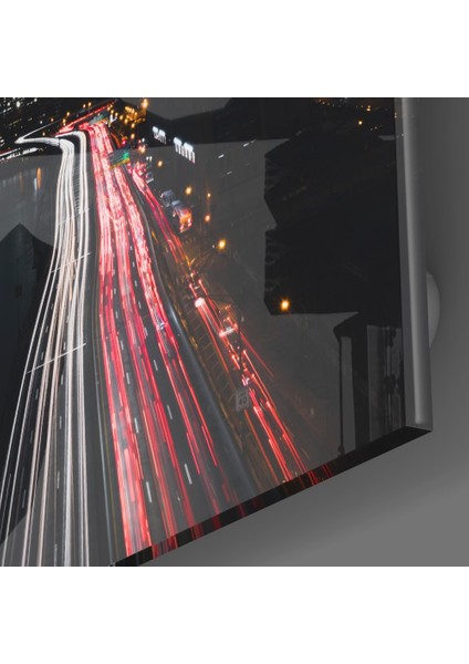 Şehir Manzara Cam Tablo - 72X46 cm modelleri