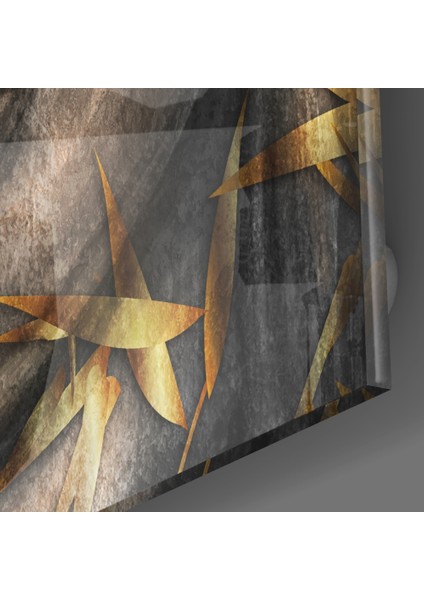 Mistik Heykel Cam Tablo - 72X46 cm