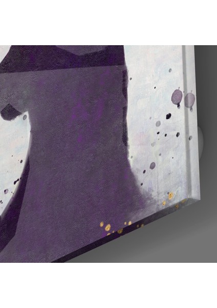 Geyik Cam Tablo - 72X46 cm