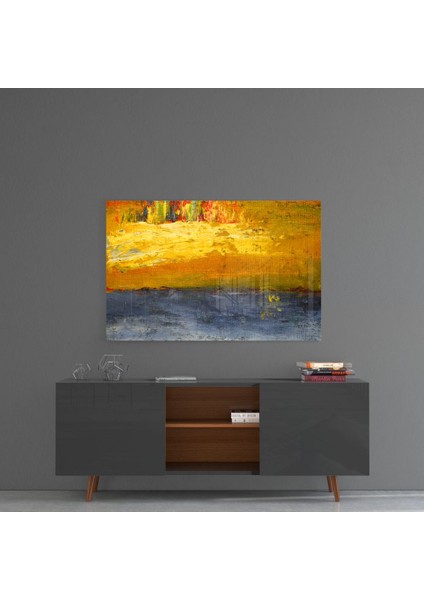 Soyut Cam Tablo - 72X46 cm fırsatları
