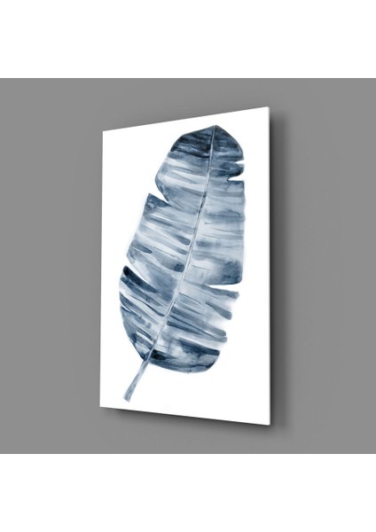 Yaprak Cam Tablo - 72X46 cm