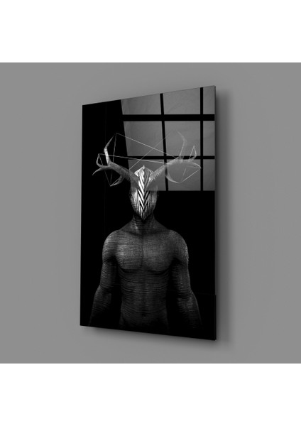 Donnie Grey Cam Tablo - 72X46 cm