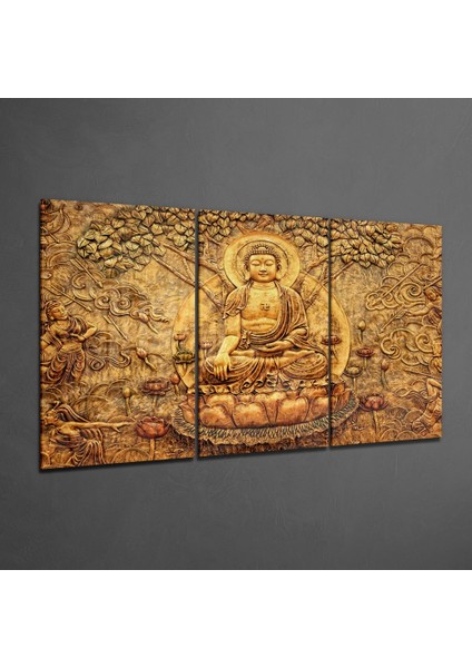 Buda Mega Cam Tablo - 3 Adet 72X46 cm fiyatları