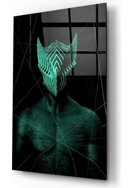 Darko Green Cam Tablo - 72X46 cm
