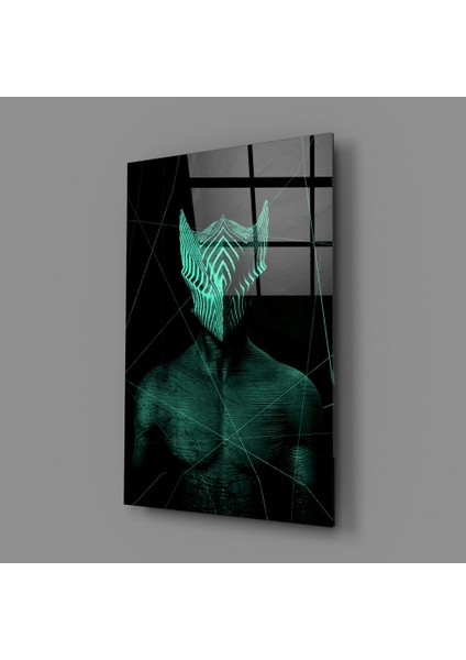 Darko Green Cam Tablo - 72X46 cm