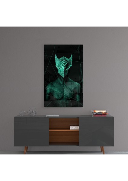 Darko Green Cam Tablo - 72X46 cm