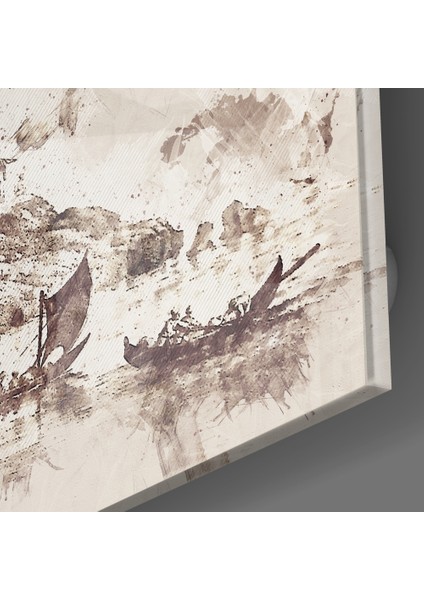 Kavak Sarayı Ilüstrasyon Cam Tablo - 72X46 cm modelleri