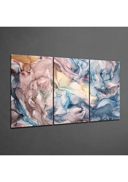 Sihirli Renkler Cam Tablo - 3 Adet 72X46 cm fiyatları