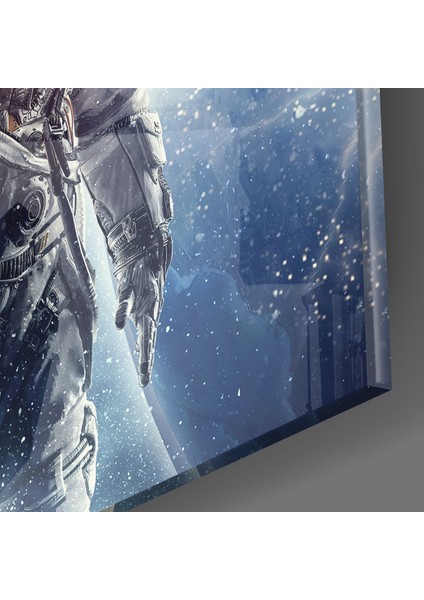 Astronot Cam Tablo - 40X40 cm modelleri